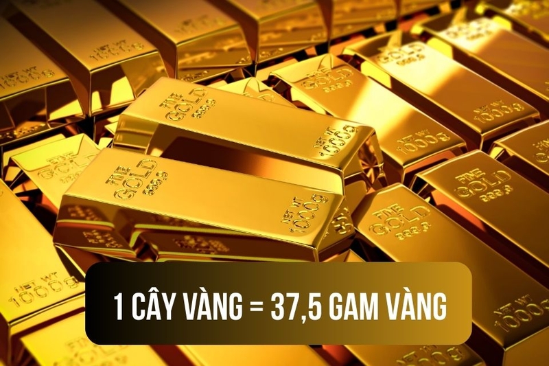 1 cây vàng bao nhiêu gam (ảnh 1)