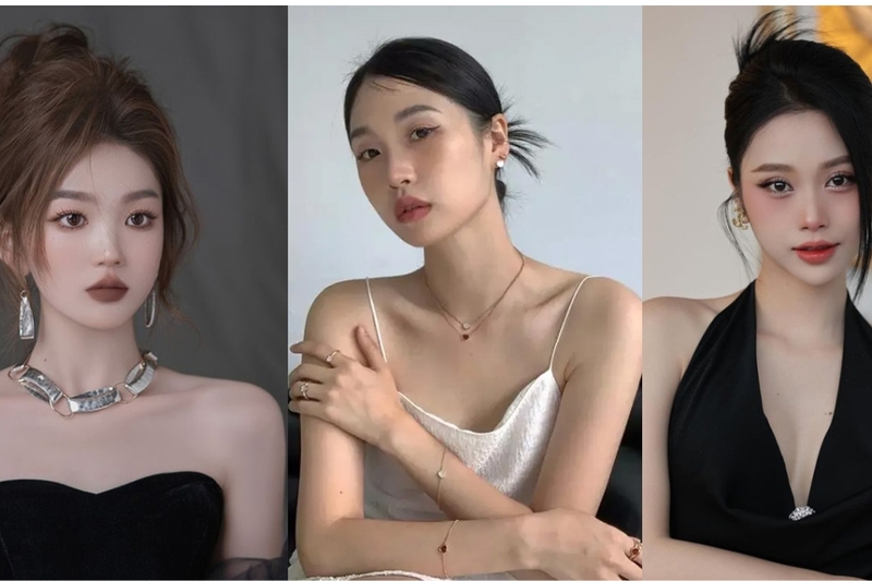 Kiểu búi tóc đi tiệc (1)