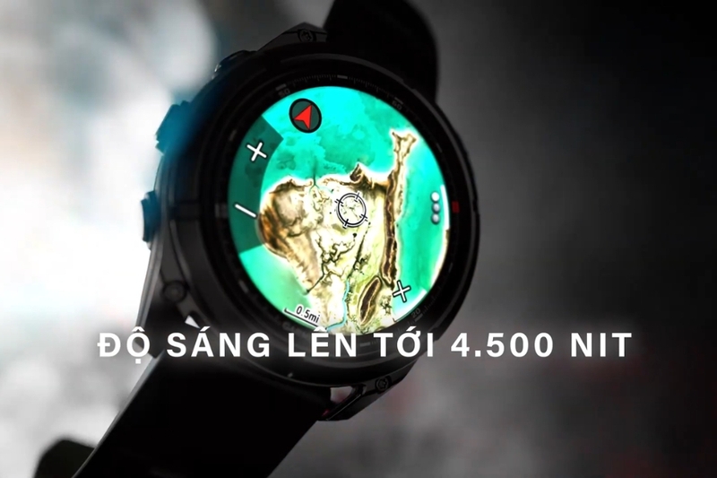 Màn hình đạt độ sáng lên tới 4.500 nits