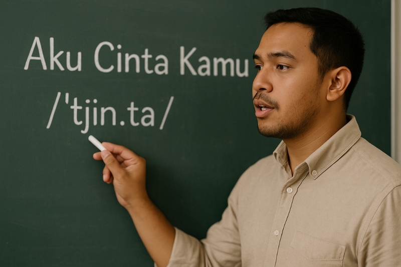 Khi tìm hiểu Aku Cinta Kamu là gì, việc biết cách phát âm chính xác là rất quan trọng