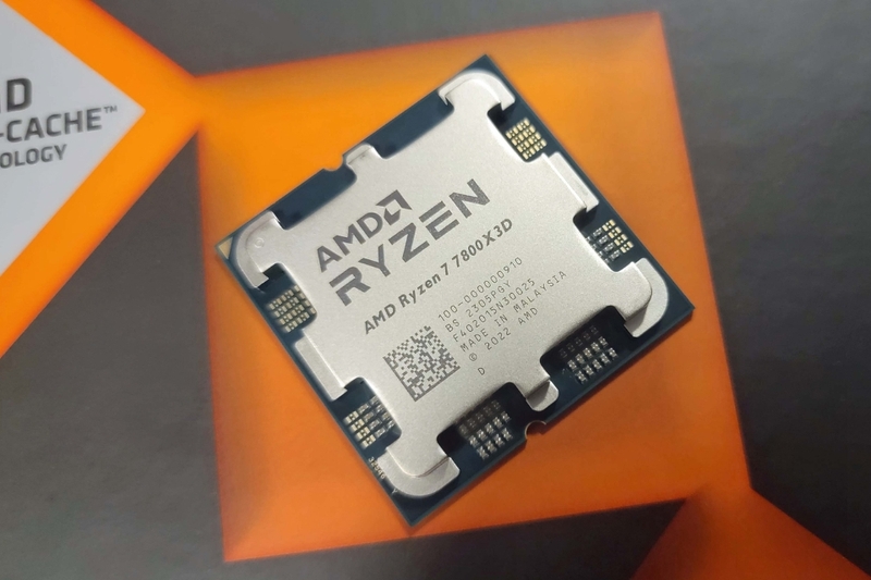 Bộ vi xử lý AMD Ryzen 7 7800X3D: Mạnh mẽ với công nghệ tiên tiến
