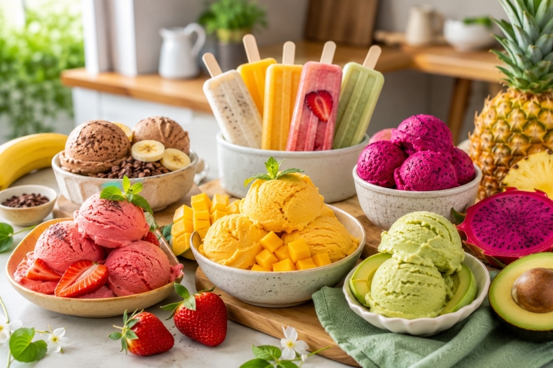 6 vị kem tr&aacute;i c&acirc;y dễ l&agrave;m tại nh&agrave;
