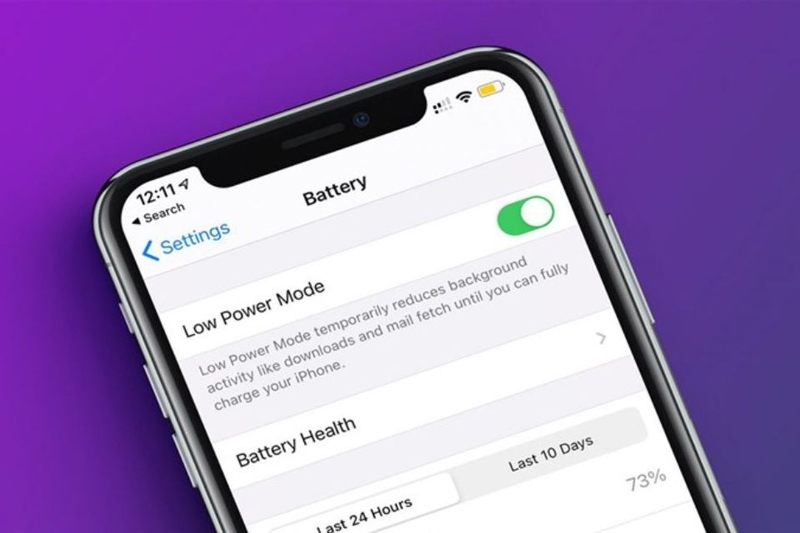Bật chế độ nguồn điện thấp