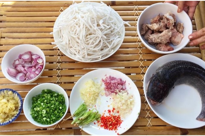 Nguyên liệu chuẩn bị