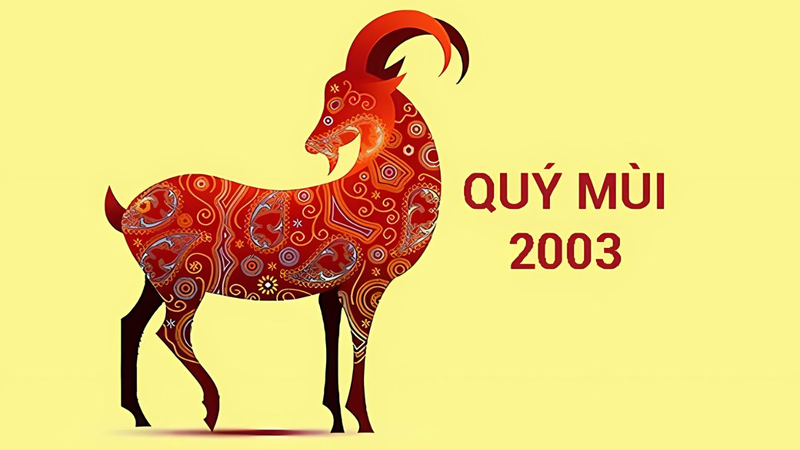 Người sinh năm 2003 thuộc mệnh gì