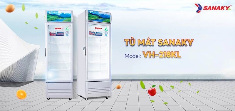 Tủ mát Sanaky VH-218KL 170 lít