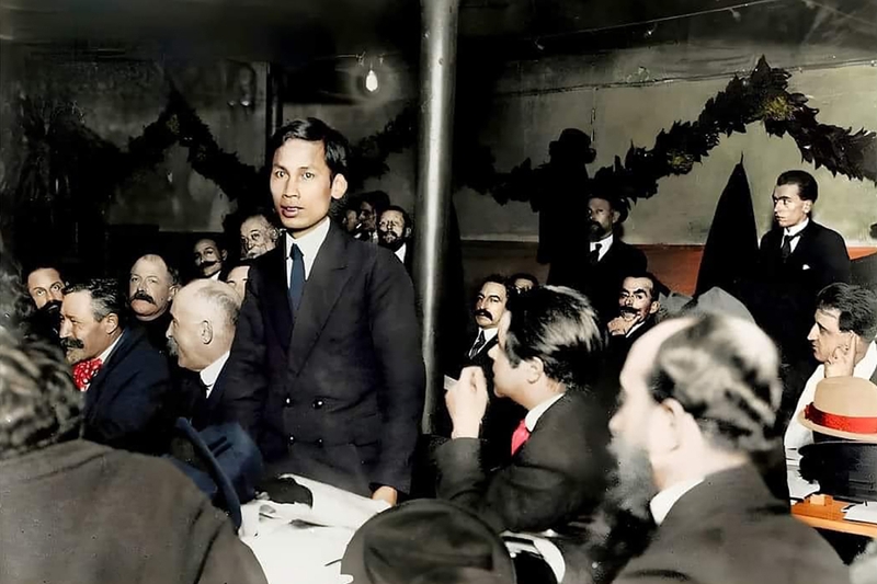 Từ ngày 21/10 đến 24/10/1922: Nguyễn Ái Quốc tham dự Đại hội II Đảng Cộng sản Pháp