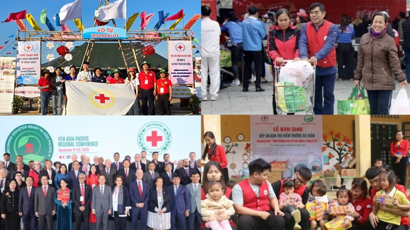Vào ngày thành lập Hội chữ thập đỏ, nhiều hoạt động tình nguyện được tổ chức