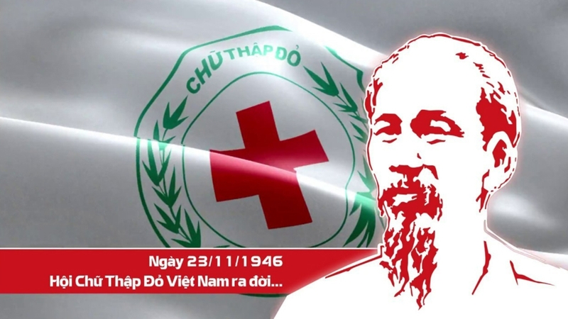 23/11/1946 chính thức thành lập Hội Chữ thập đỏ Việt Nam