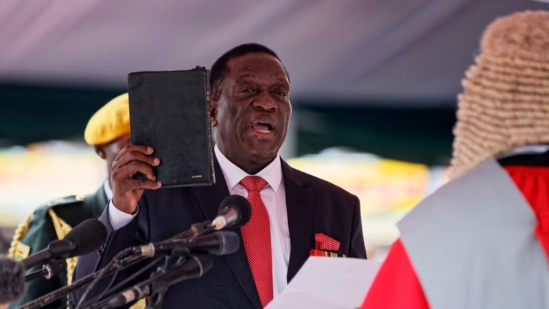 Emmerson Mnangagwa tuyên thệ nhậm chức Tổng thống Zimbabwe (24/11/2017)