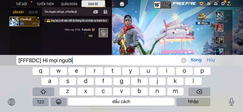 cách đặt tên màu trong game 3