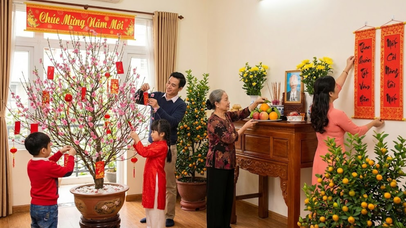 Trang trí, làm đẹp không gian sống