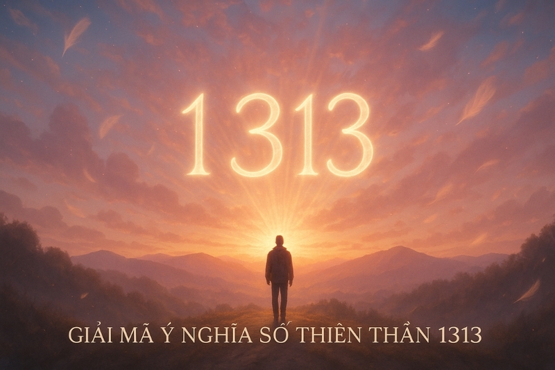 Giải mã ý nghĩa số thiên thần 1313