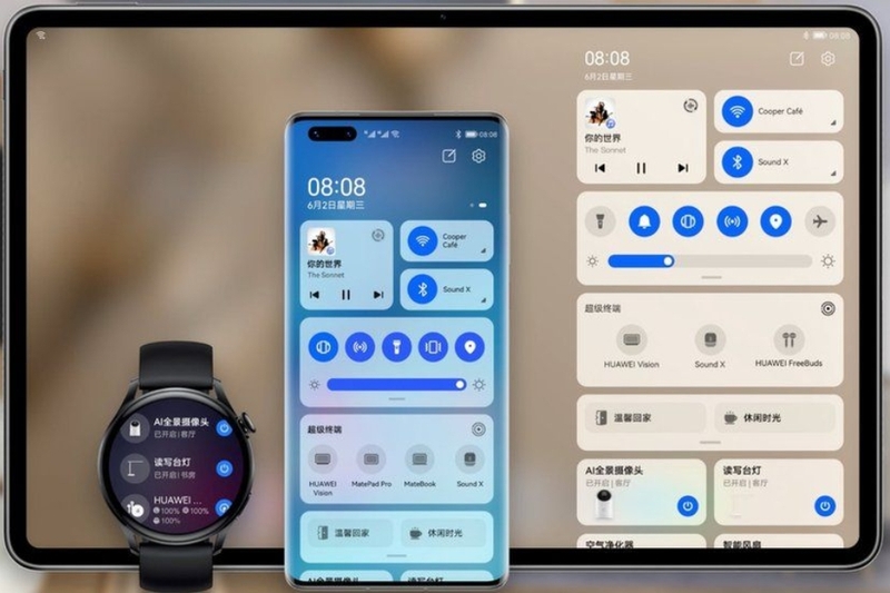Nền tảng của HongMeng OS được xây dựng dựa trên vi nhân
