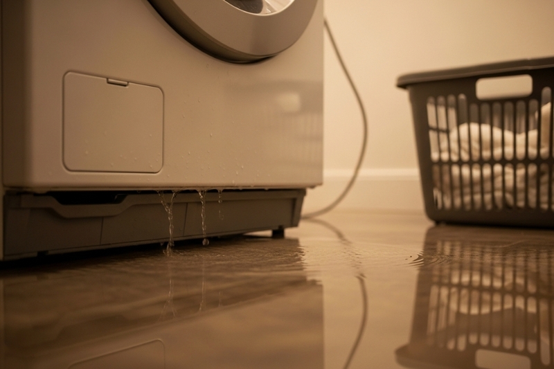 Đặt máy giặt ở vị trí không cân bằng