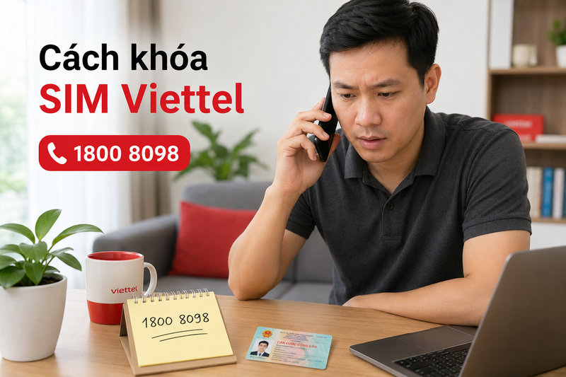 Cách khóa SIM Viettel