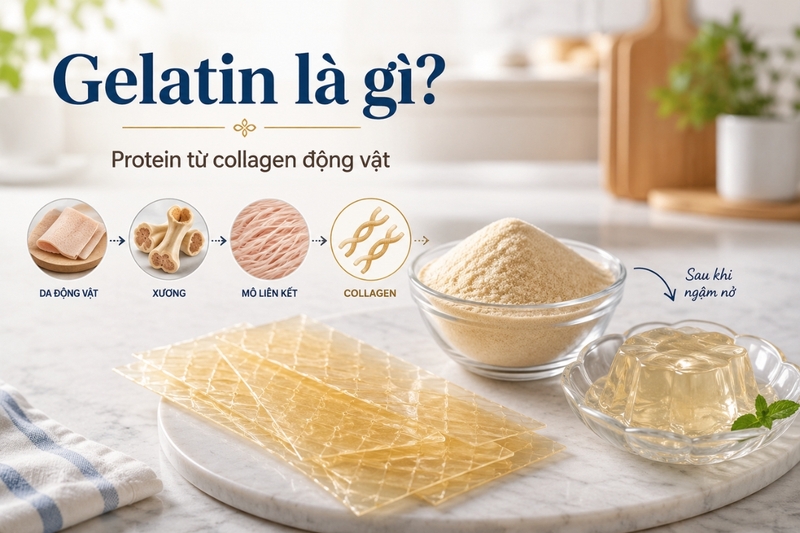Gelatin là gì