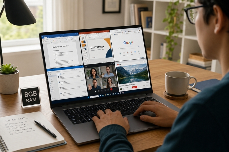 Laptop RAM 8GB có đủ dùng không - 3