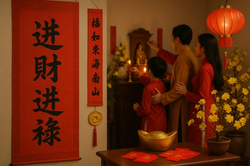 Tấn tài tấn lộc là gì trong tiếng Trung?