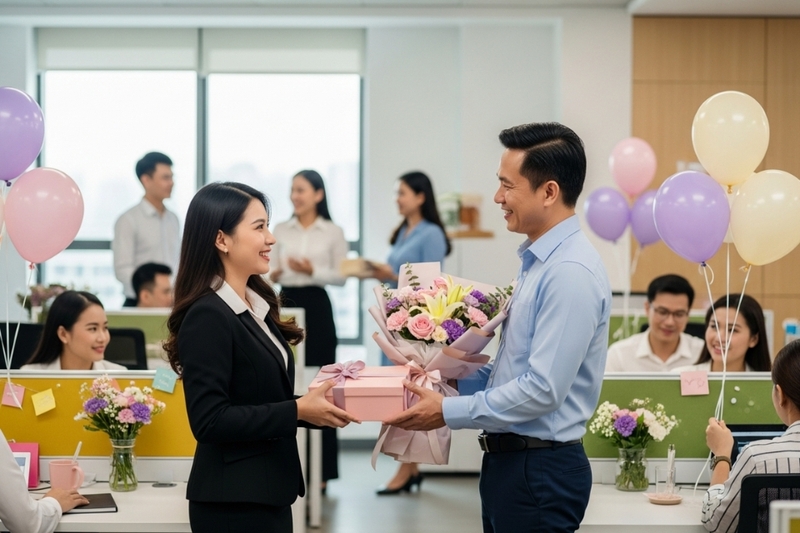 Quà tặng 20/10 cho nhân viên nữ có ý nghĩa gì?