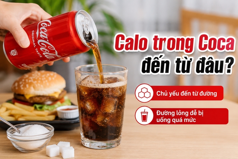 Calo trong Coca đến từ đâu