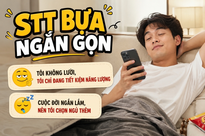 STT bựa ngắn gọn