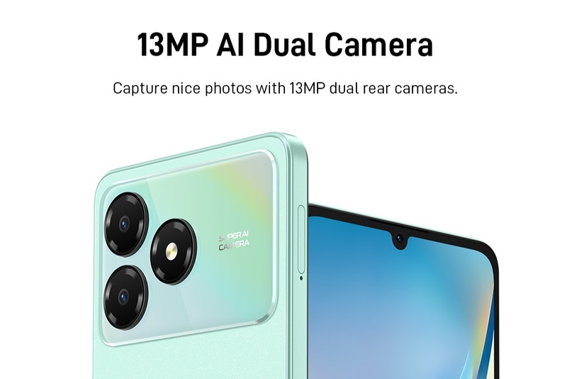Nubia A36 vẫn được trang bị hệ thống camera đáp ứng tốt nhu cầu chụp ảnh cơ bản