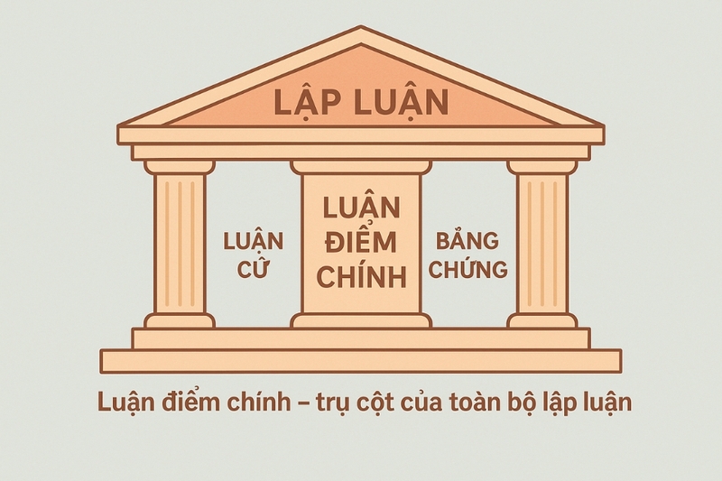 Luận điểm chính - trụ cột của toàn bộ lập luận