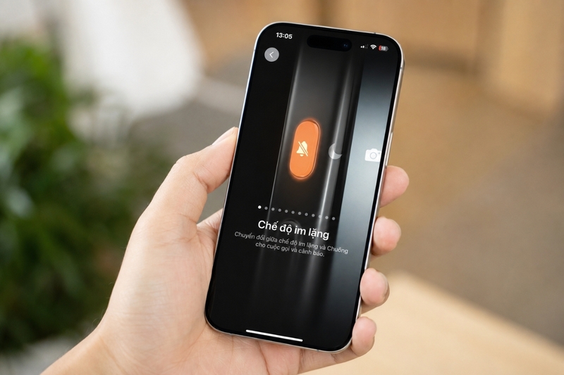 Cách bật tắt chế độ im lặng trên iPhone 17 - 3