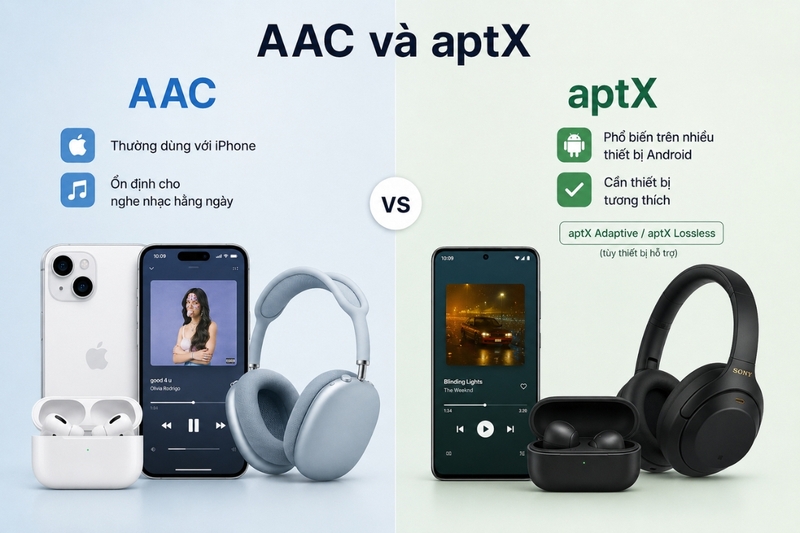 AAC và aptX