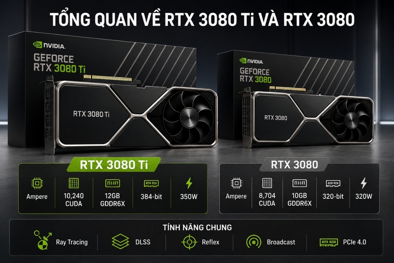 Tổng quan về RTX 3080 Ti và RTX 3080