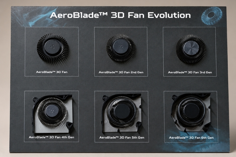 AeroBlade 3D khác gì quạt laptop thông thường