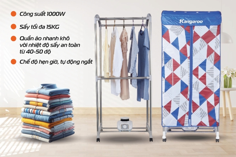 mua tủ sấy quần áo kangaroo ở đâu uy tín 1