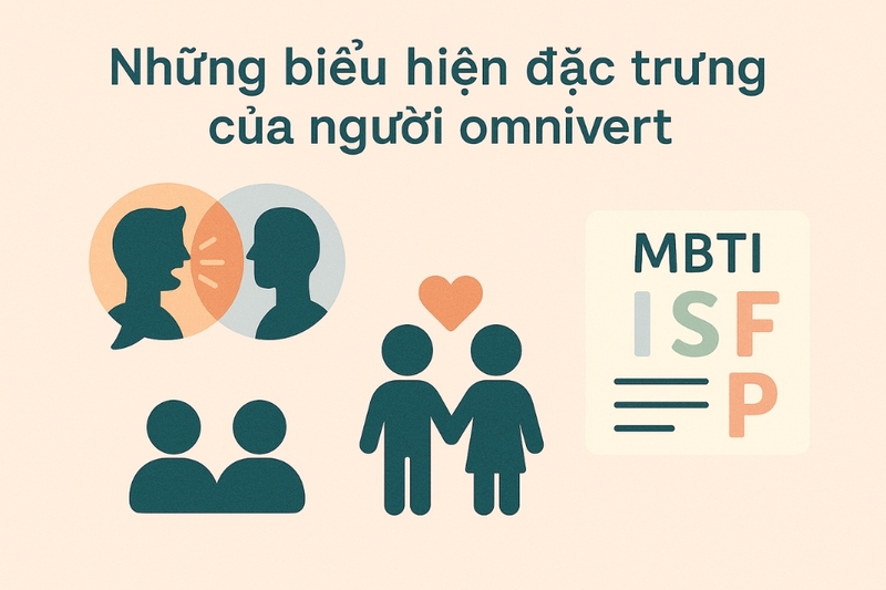 Những biểu hiện đặc trưng của người omnivert