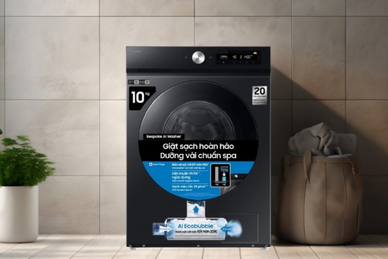 Tại sao máy giặt Samsung được nhiều gia đình tin dùng?