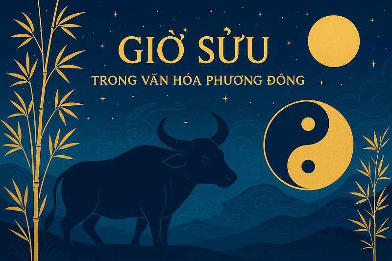 Ý nghĩa của giờ Sửu trong văn hóa phương Đông