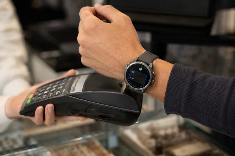 Garmin Fenix 9 Titanium 47mm AMOLED Dây Silicone Xám Sỏi - 15