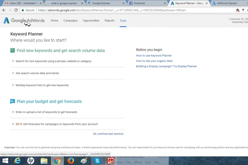 AdWords Express cho phép doanh nghiệp giới hạn phạm vi hiển thị quảng cáo