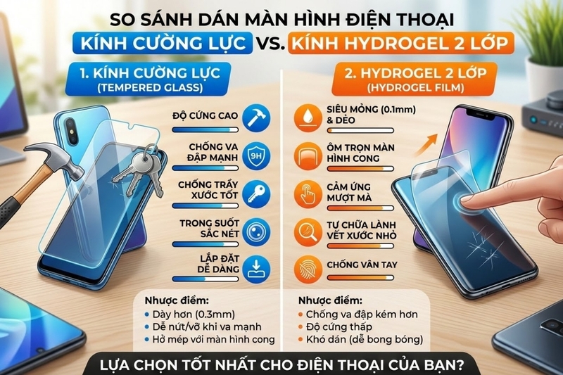 So sánh kính cường lực và kính 2 lớp hydrogel (5)