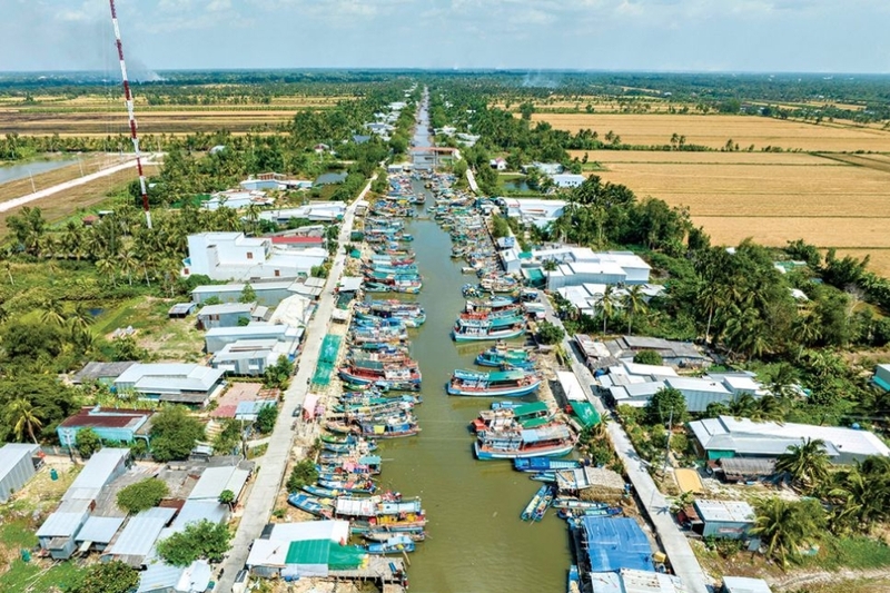 Xã Khánh Bình mới tọa lạc tại vị trí chiến lược trong huyện Trần Văn Thời