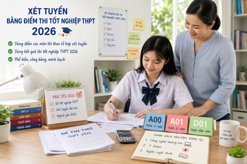 Phương thức xét tuyển 2026 gồm những gì - 2