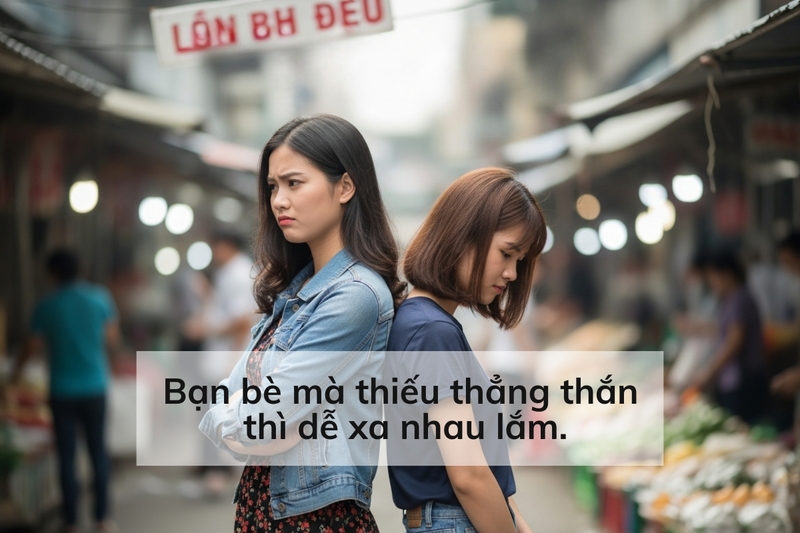 STT giận bạn vì hiểu lầm
