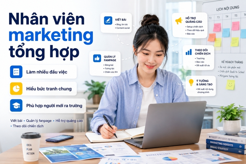Nhân viên marketing tổng hợp