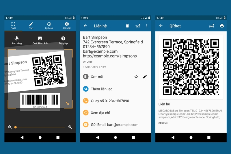 QRbot: App tạo và quét QR code cho nhu cầu hằng ngày