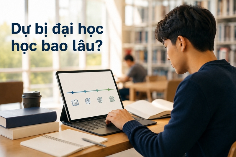 Dự bị đại học nước ngoài học bao lâu