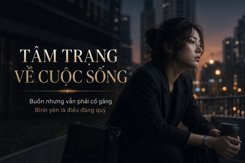 Status tâm trạng về cuộc sống