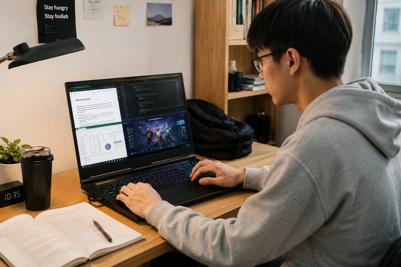 Chọn laptop gaming cho sinh viên cần quan tâm tiêu chí nào