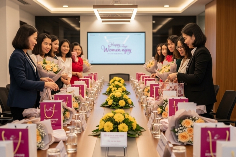 Tiêu chí chọn quà tặng 20/10 cho nhân viên nữ 2025