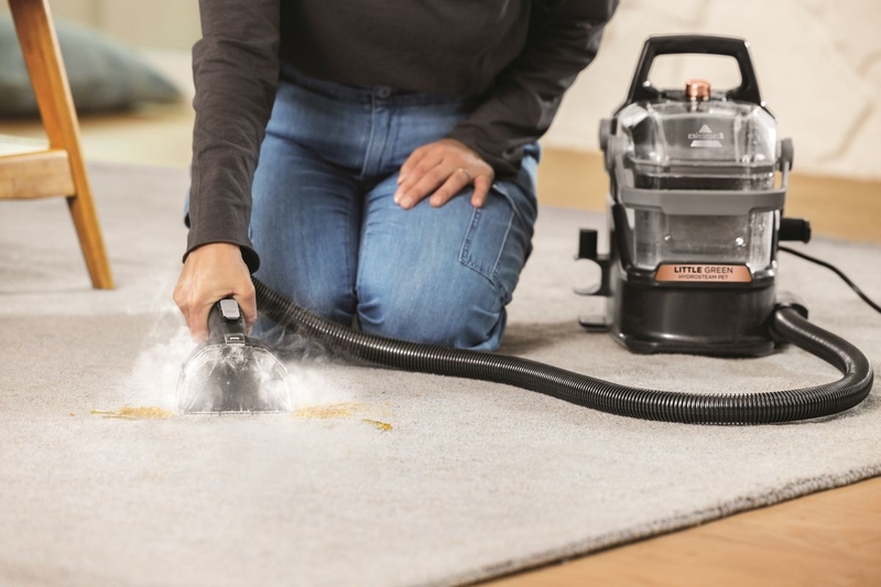 BISSELL Little Green HydroSteam Pet Portable Carpet Cleaner