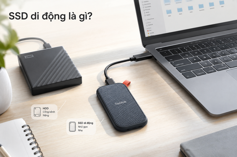 SSD di động là gì
